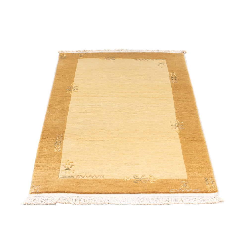 Nepal tapijt - Koninklijke - 140 x 70 cm - beige