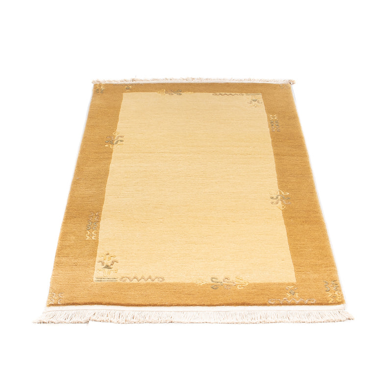 Nepal tapijt - Koninklijke - 140 x 70 cm - beige