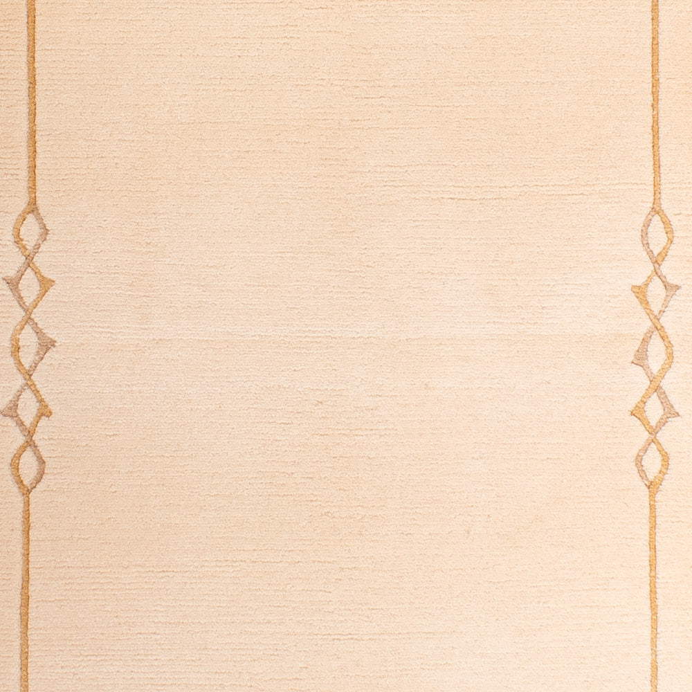 Nepal tapijt - Koninklijke - 141 x 72 cm - beige