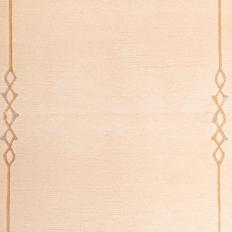 Nepal tapijt - Koninklijke - 141 x 72 cm - beige