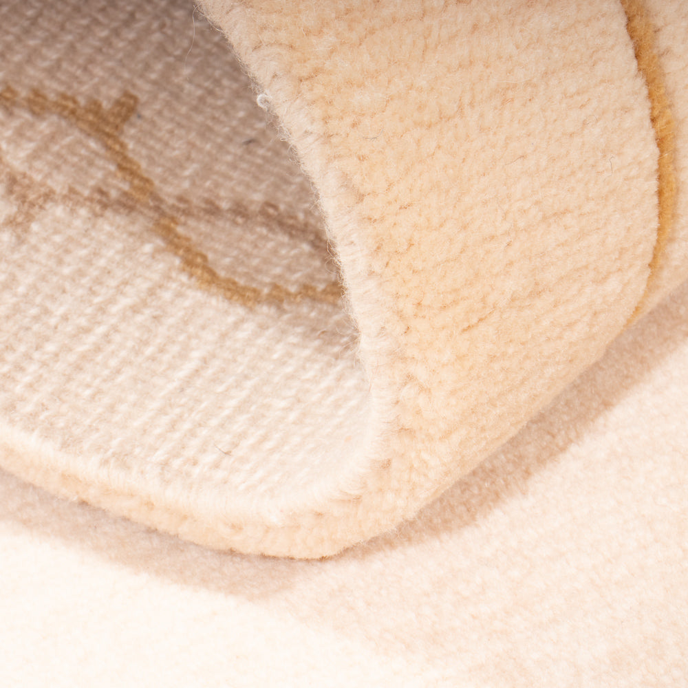 Nepal tapijt - Koninklijke - 141 x 72 cm - beige