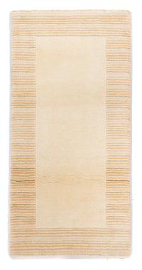 Nepal tapijt - Koninklijke - 147 x 72 cm - beige