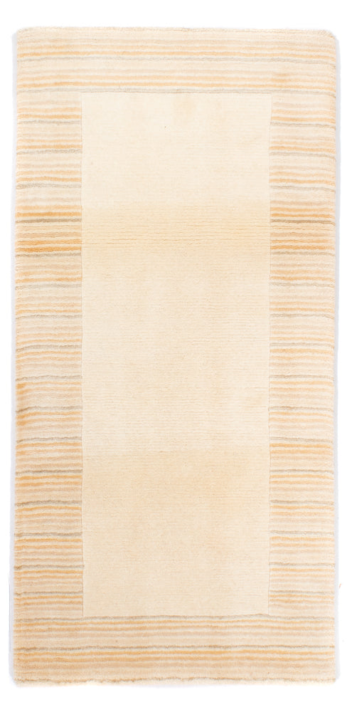 Nepal tapijt - Koninklijke - 147 x 72 cm - beige