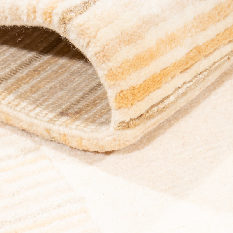 Nepal tapijt - Koninklijke - 147 x 72 cm - beige