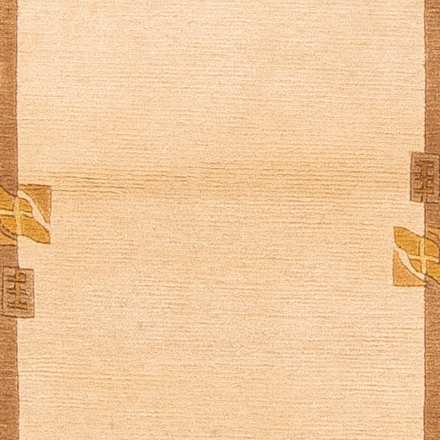 Loper Nepal tapijt - 263 x 70 cm - beige