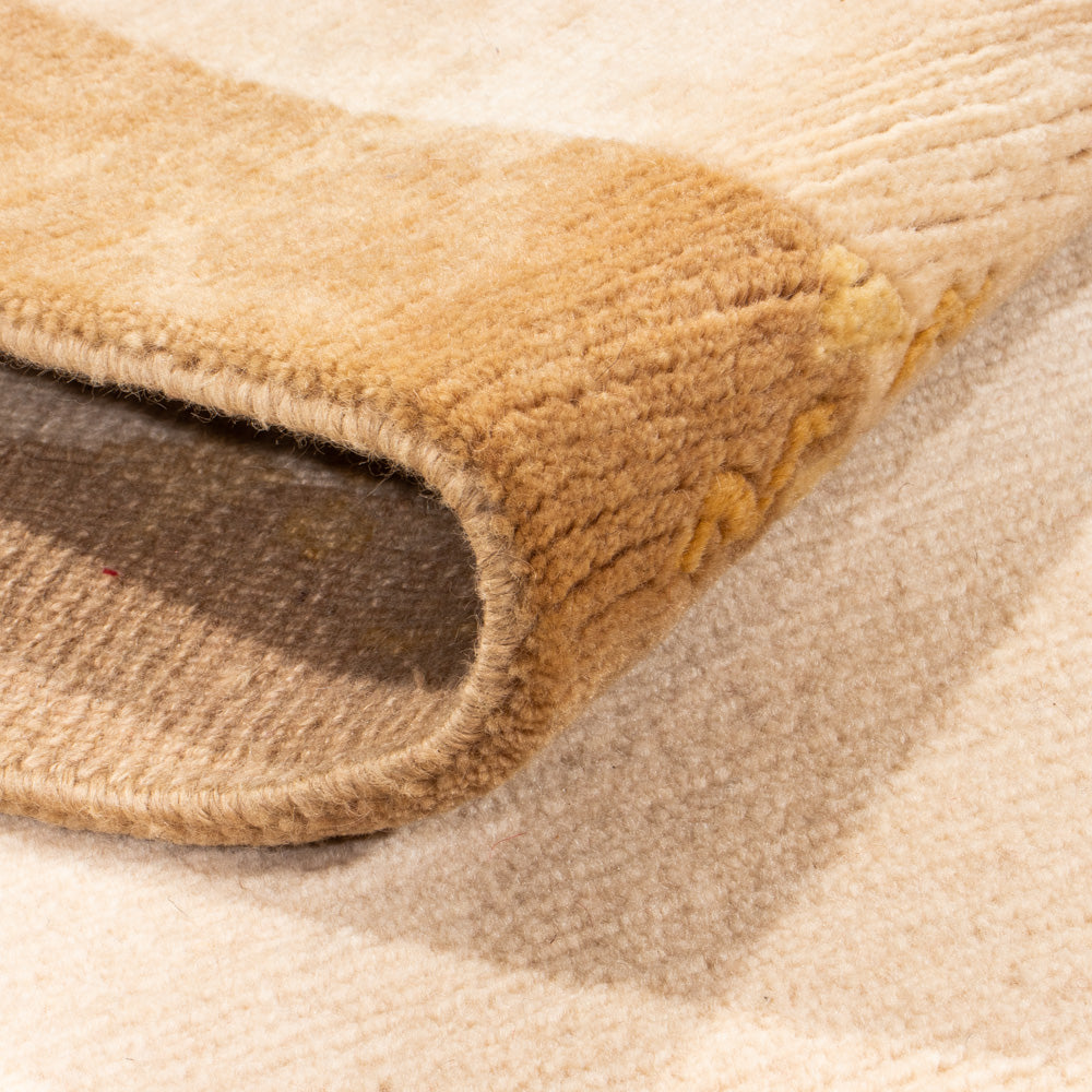 Loper Nepal tapijt - 263 x 70 cm - beige