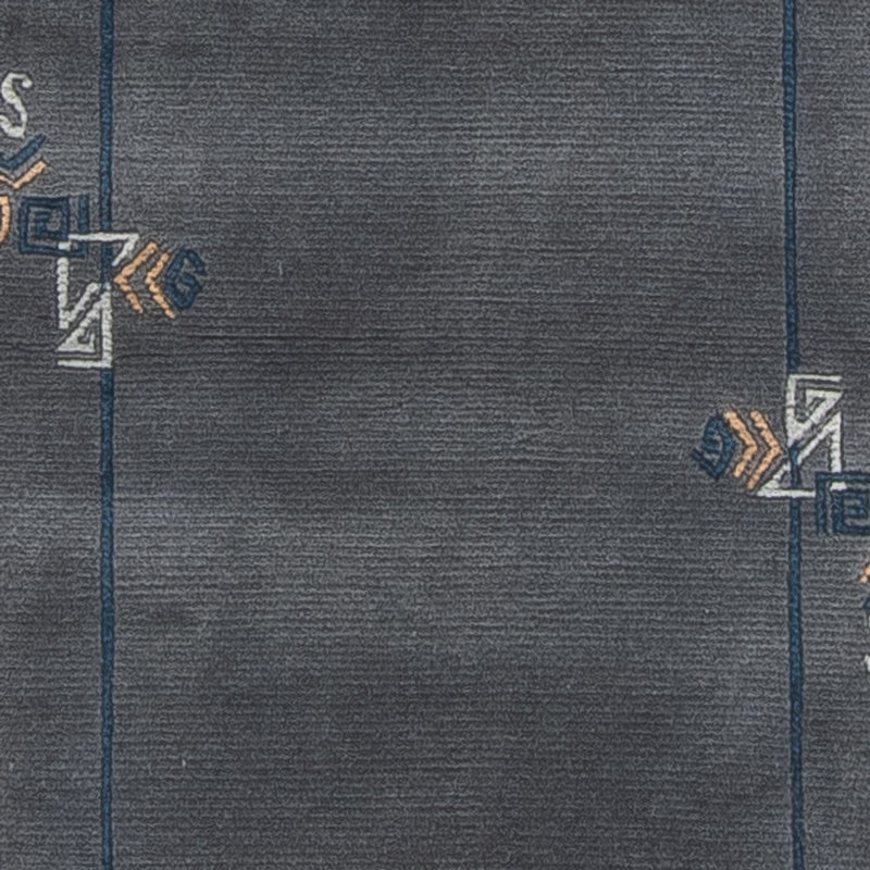 Loper Nepal tapijt - 330 x 71 cm - blauw