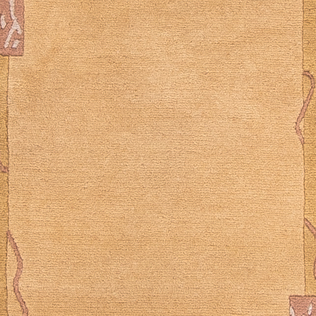Loper Nepal tapijt - 333 x 74 cm - beige