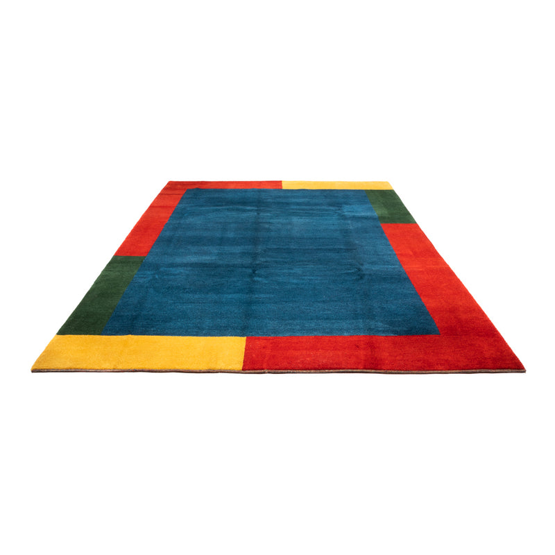 Gabbeh tapijt - Indus - 390 x 298 cm - blauw