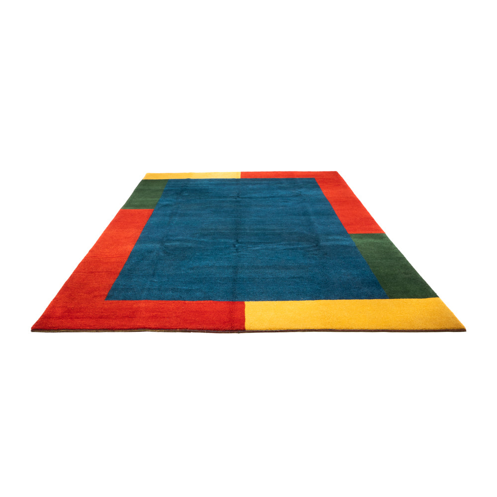 Gabbeh tapijt - Indus - 398 x 291 cm - blauw