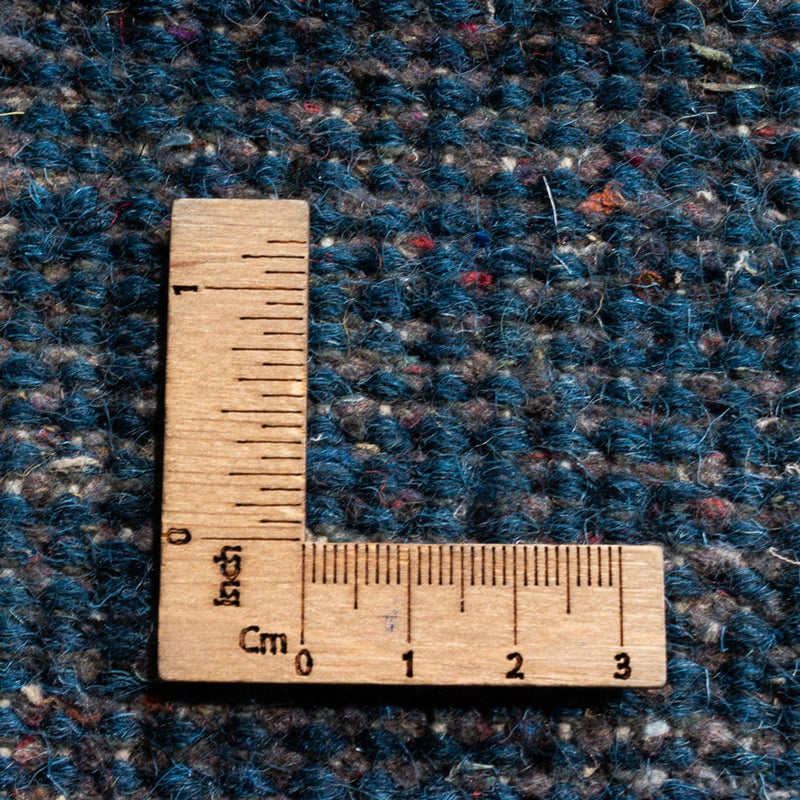 Gabbeh tapijt - Indus - 395 x 309 cm - blauw