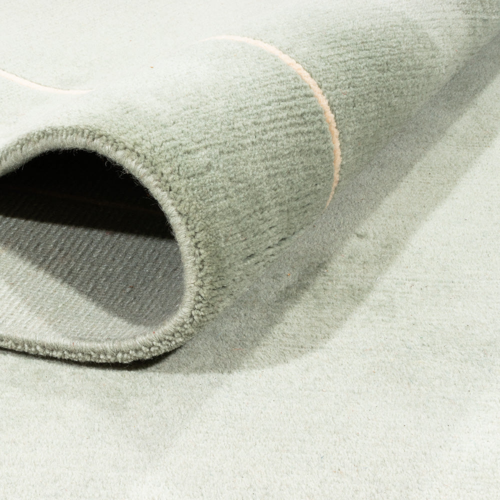 Nepal tapijt - Koninklijke - 349 x 249 cm - olijfgroen