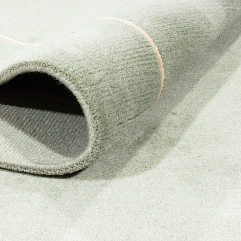 Nepal tapijt - Koninklijke - 349 x 249 cm - olijfgroen