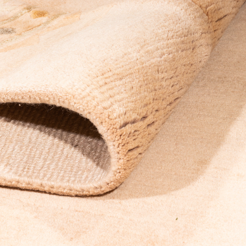 Nepal tapijt - Koninklijke - 355 x 252 cm - beige