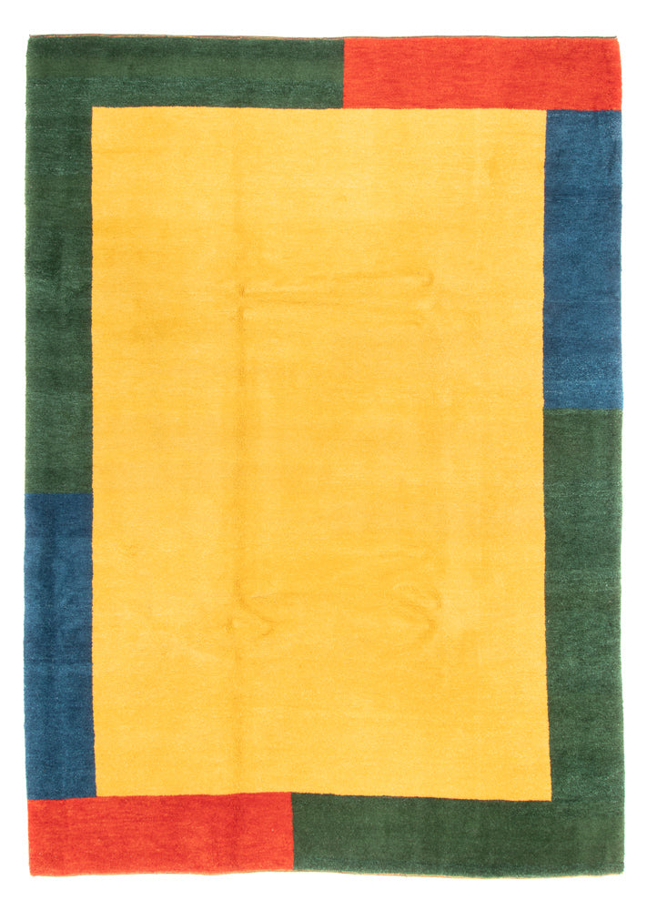 Gabbeh tapijt - Indus - 346 x 253 cm - geel