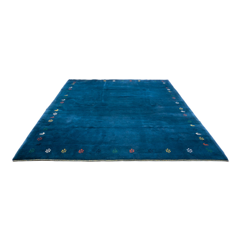 Gabbeh tapijt - Indus - 395 x 313 cm - blauw