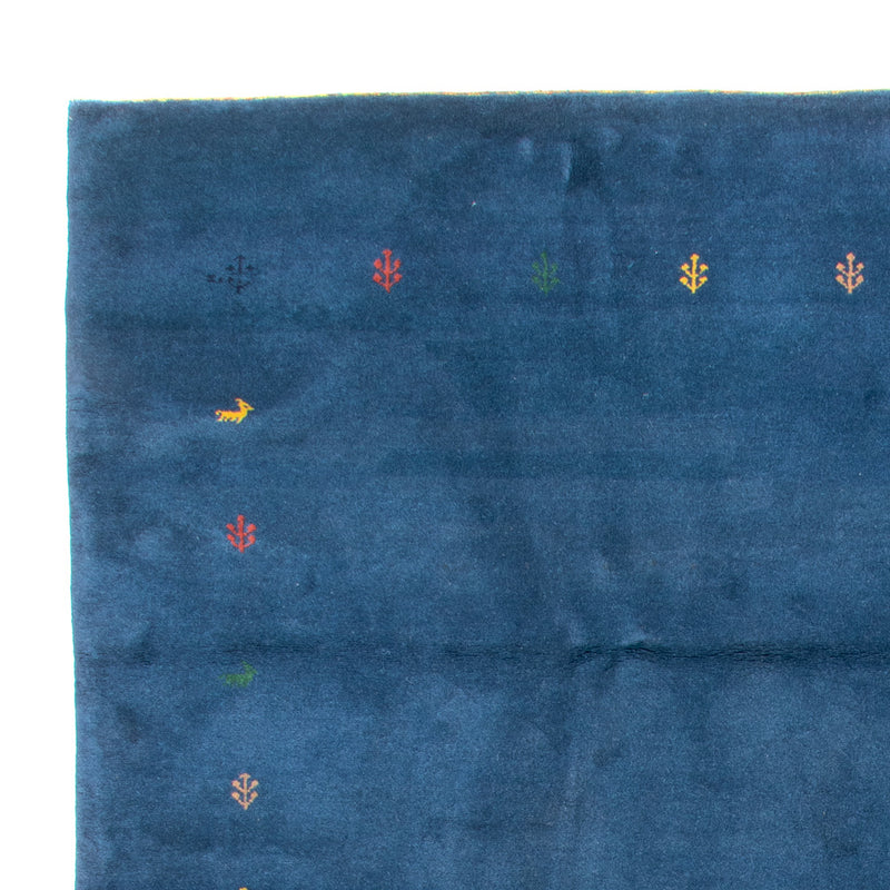 Gabbeh tapijt - Indus - 394 x 297 cm - blauw