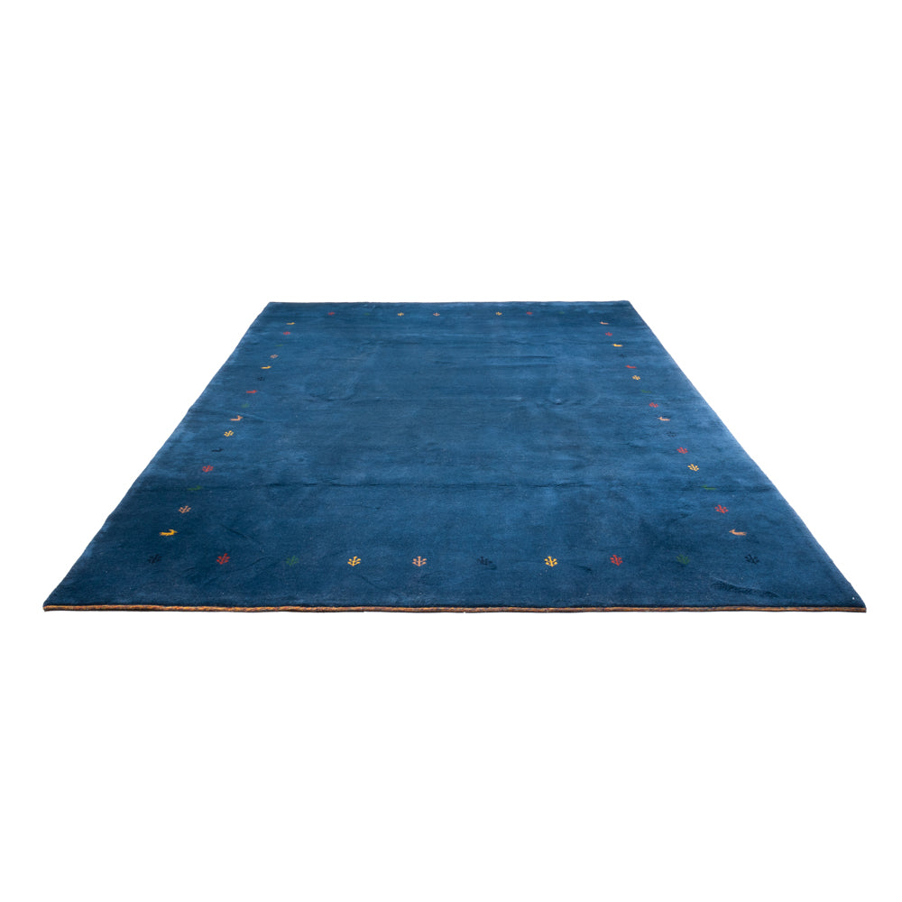 Gabbeh tapijt - Indus - 394 x 297 cm - blauw