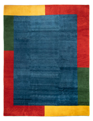 Gabbeh tapijt - Indus - 397 x 285 cm - blauw