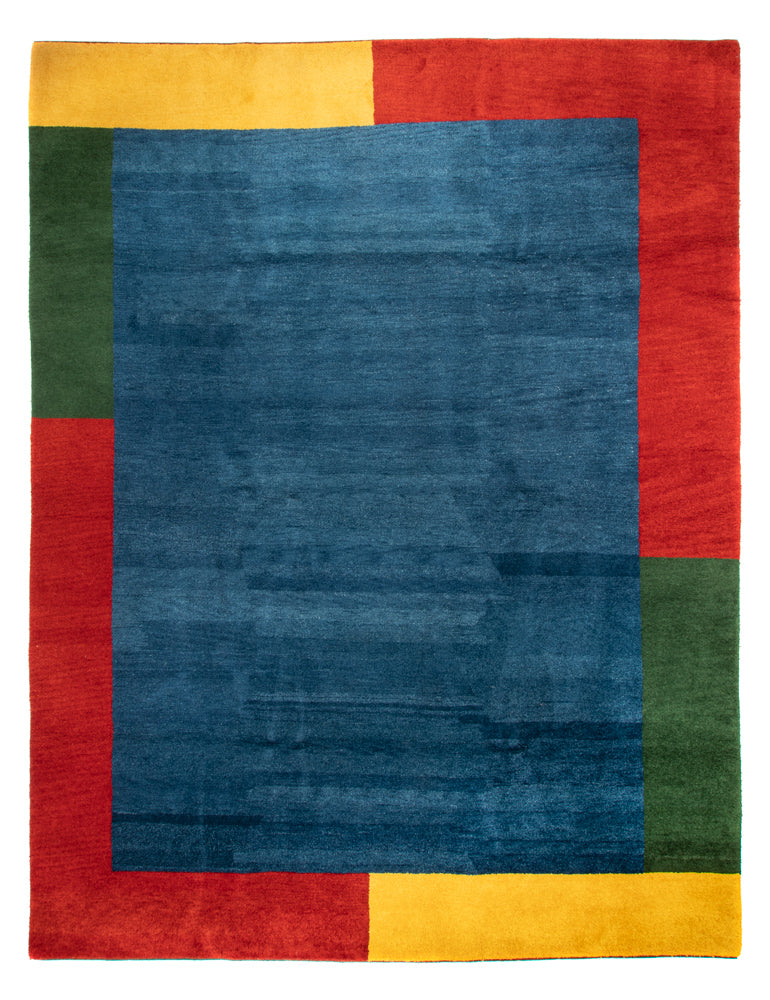 Gabbeh tapijt - Indus - 397 x 285 cm - blauw