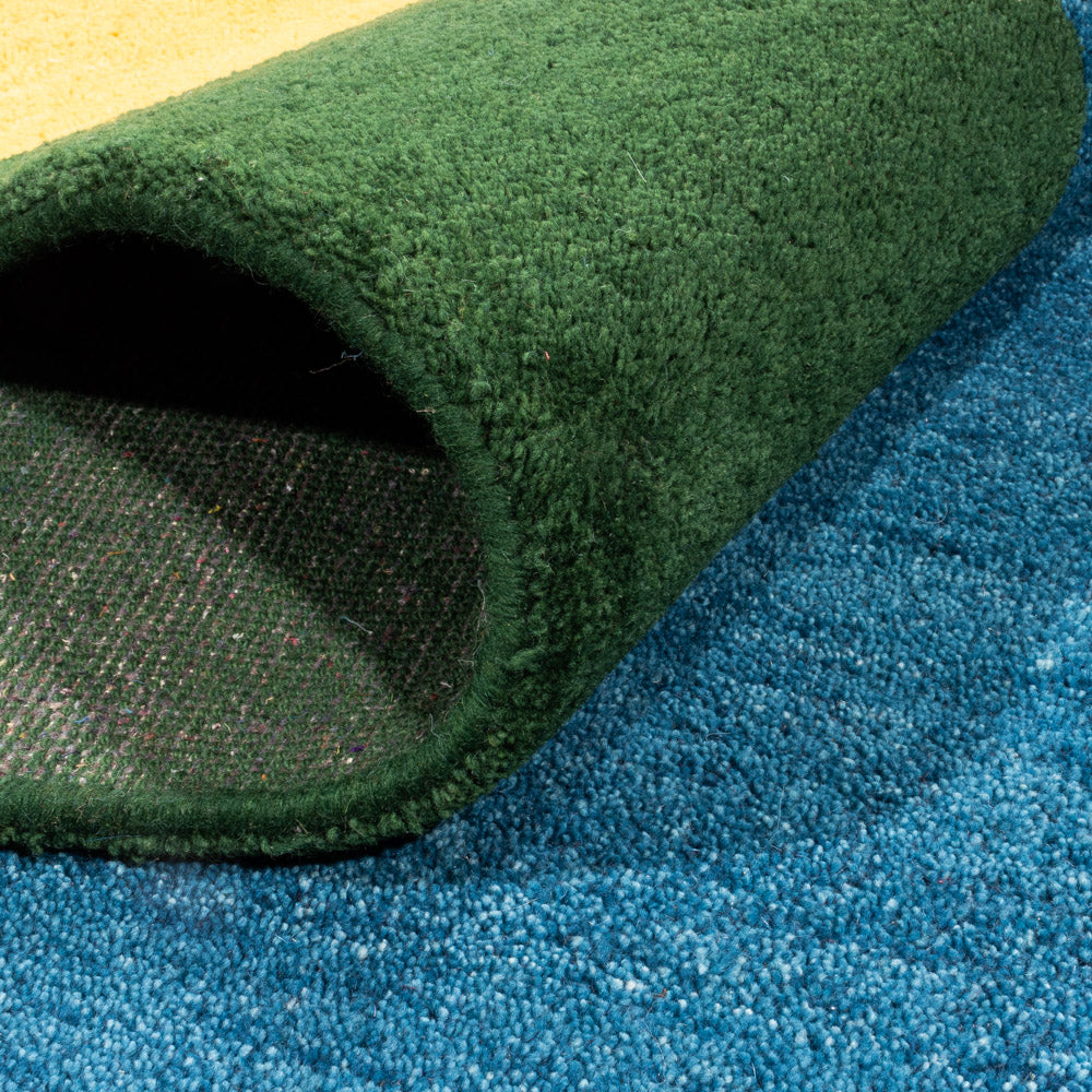 Gabbeh tapijt - Indus - 397 x 285 cm - blauw