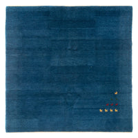 Gabbeh tapijt - Indus vierkant  - 254 x 251 cm - blauw