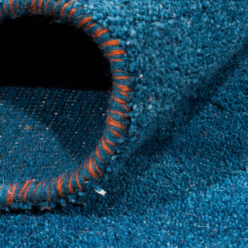 Gabbeh tapijt - Indus vierkant  - 254 x 251 cm - blauw