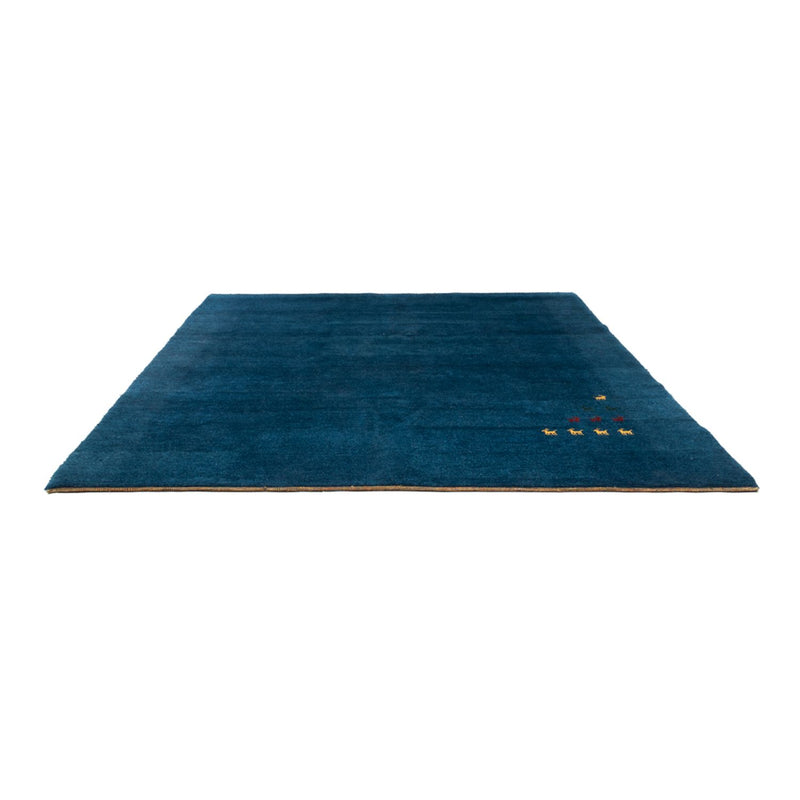 Gabbeh tapijt - Indus vierkant  - 254 x 251 cm - blauw
