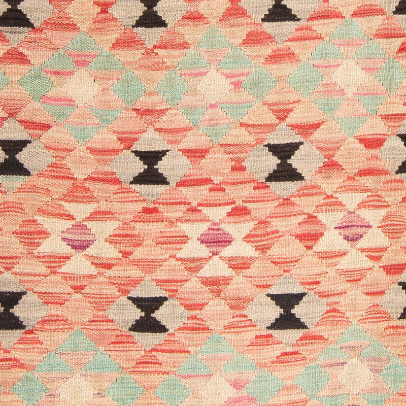 Kelim tapijt - Splash - 177 x 120 cm - licht rood