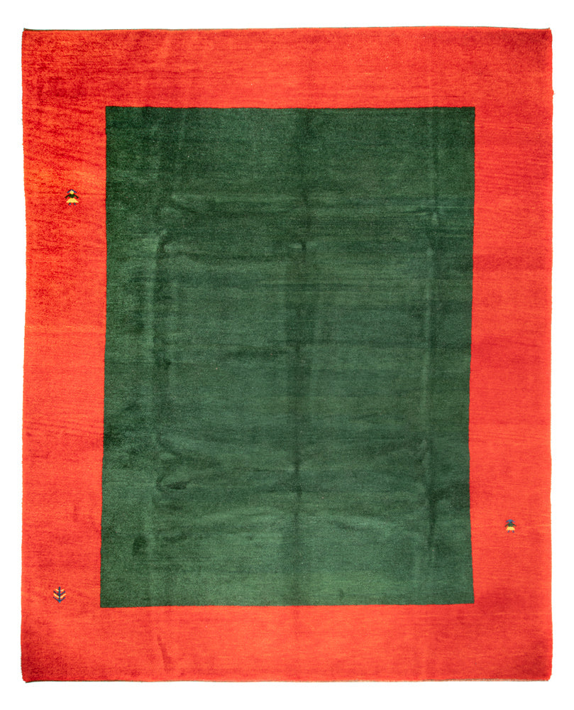 Gabbeh tapijt - Indus - Koninklijke - 402 x 316 cm - groen