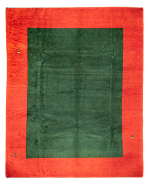 Gabbeh tapijt - Indus - Koninklijke - 402 x 316 cm - groen