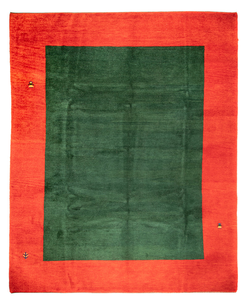 Gabbeh tapijt - Indus - Koninklijke - 402 x 316 cm - groen