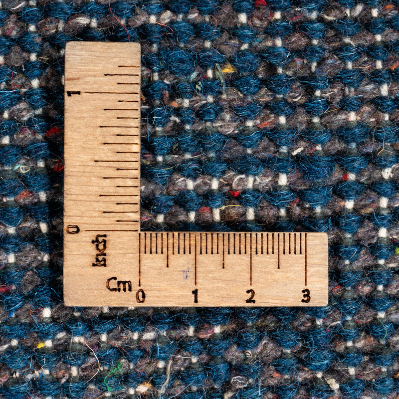 Gabbeh tapijt - Indus rond  - 190 x 190 cm - blauw