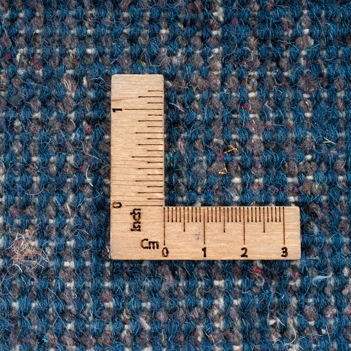 Gabbeh tapijt - Indus rond  - 196 x 196 cm - blauw