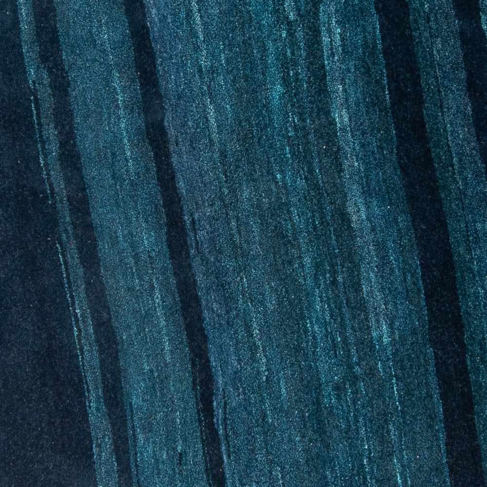 Gabbeh tapijt - Indus rond  - 200 x 200 cm - blauw