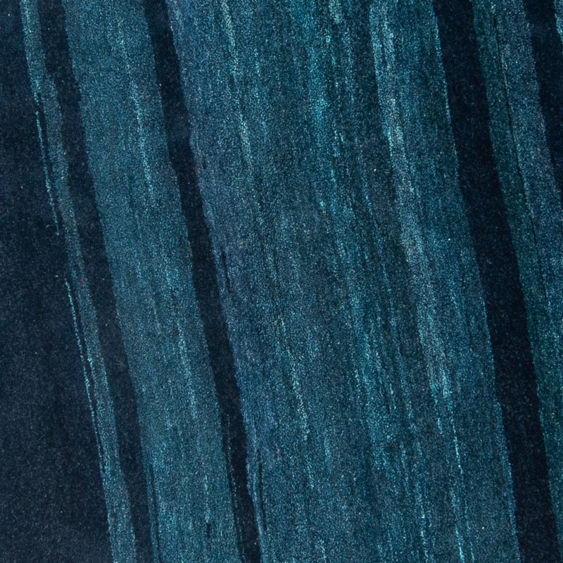 Gabbeh tapijt - Indus rond  - 200 x 200 cm - blauw