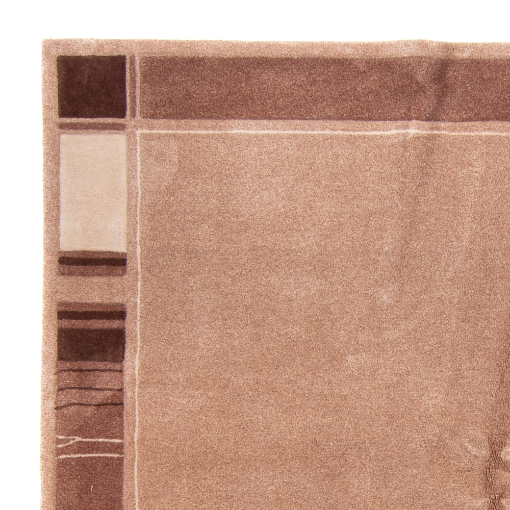 Tapijt rond  - 200 x 200 cm - bruin