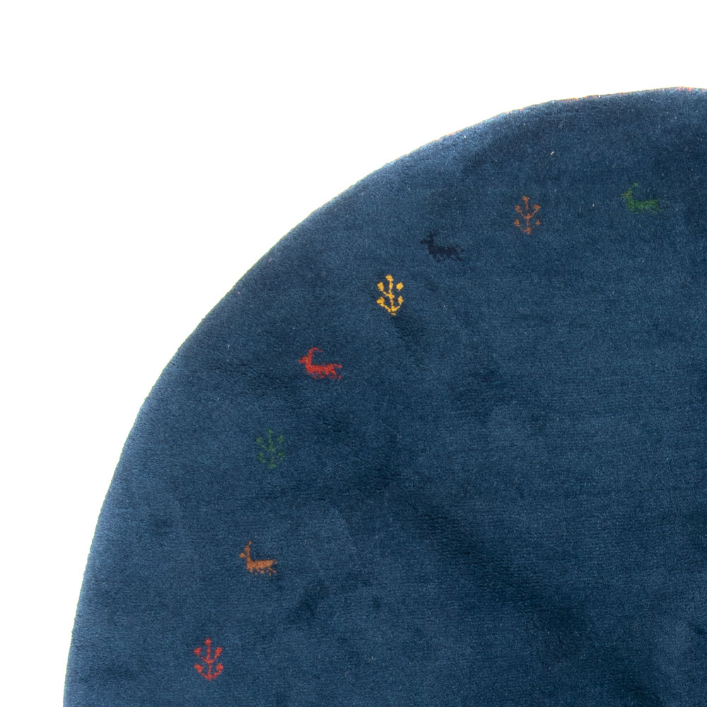 Indo Gabbeh Tapijt 194x194cm - Wollen tapijt