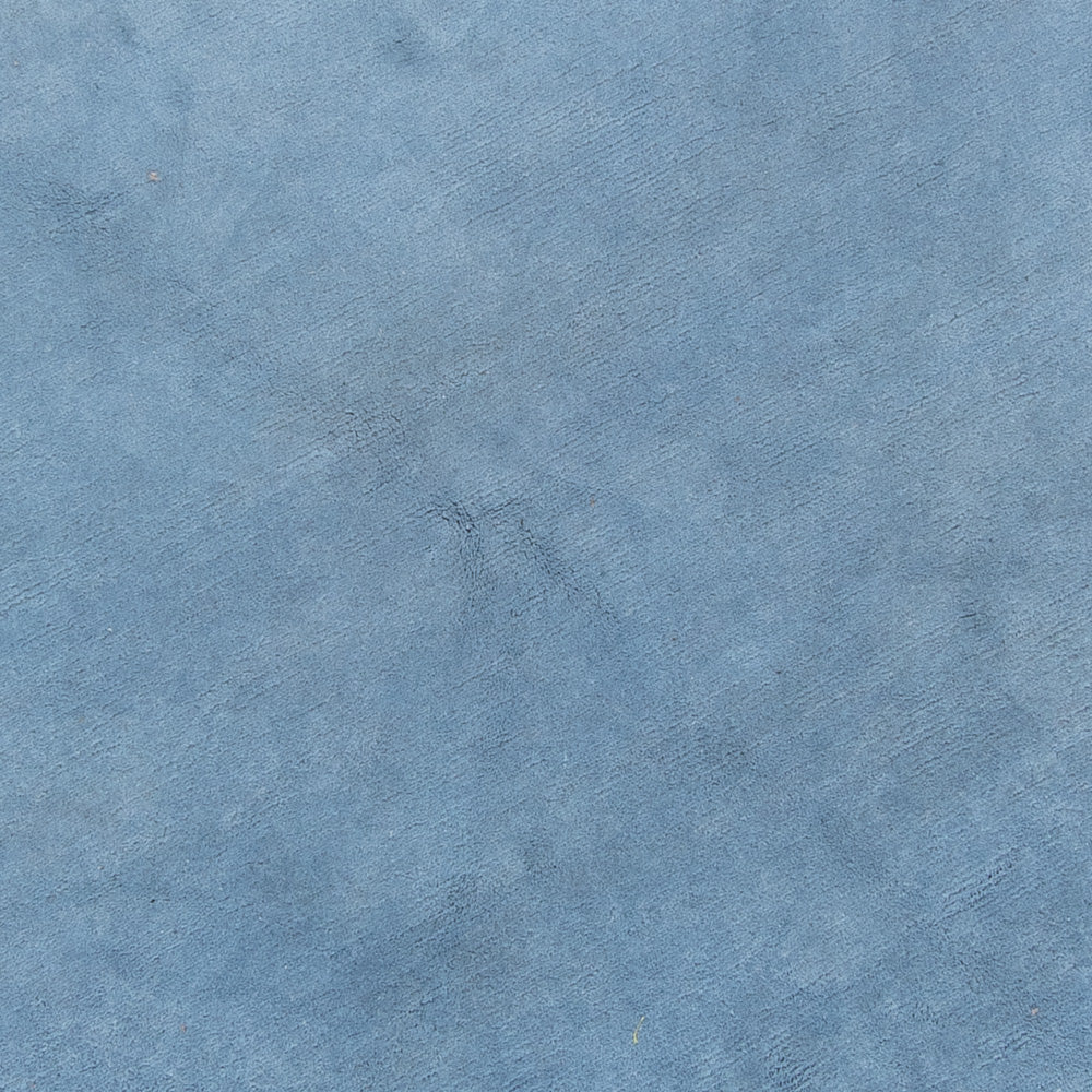 Nepal tapijt rond  - 210 x 210 cm - blauw