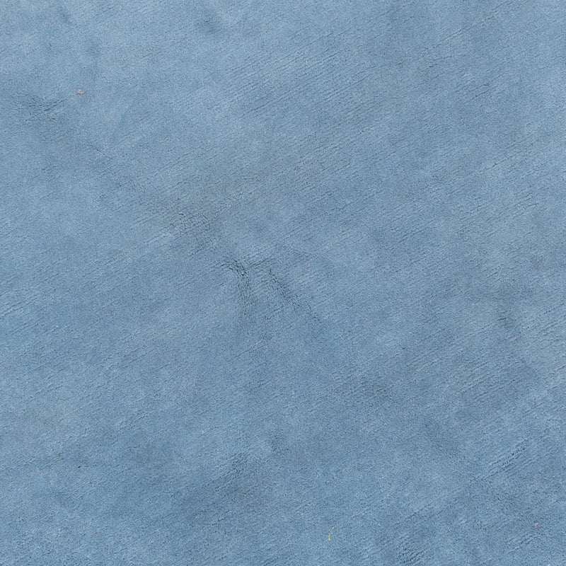 Nepal tapijt rond  - 210 x 210 cm - blauw