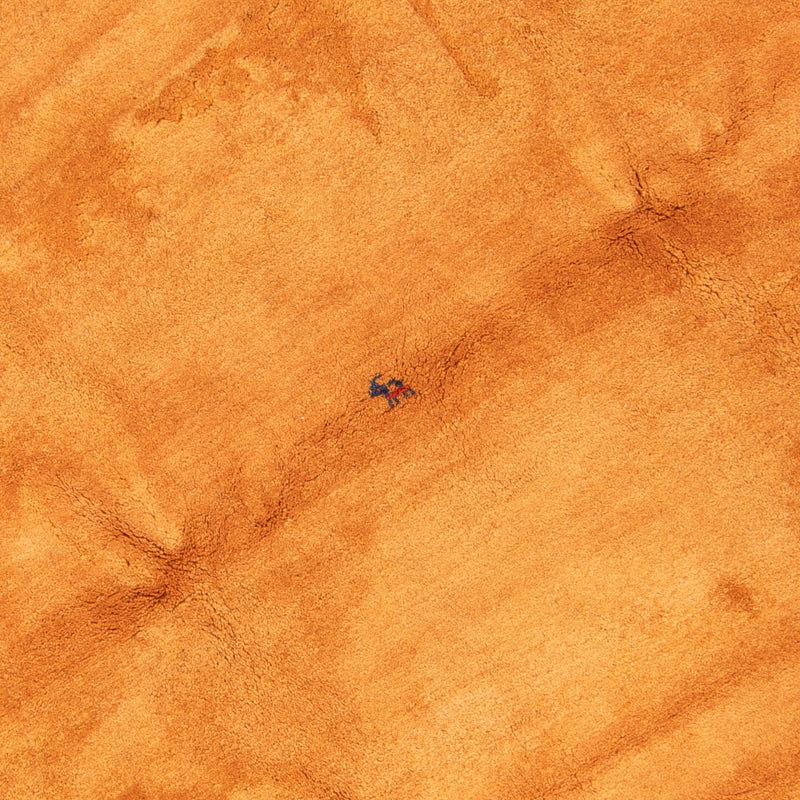 Hoogpolig tapijt rond  - 200 x 200 cm - goud