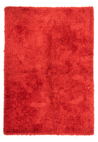 Hoogpolig tapijt - 240 x 170 cm - rood