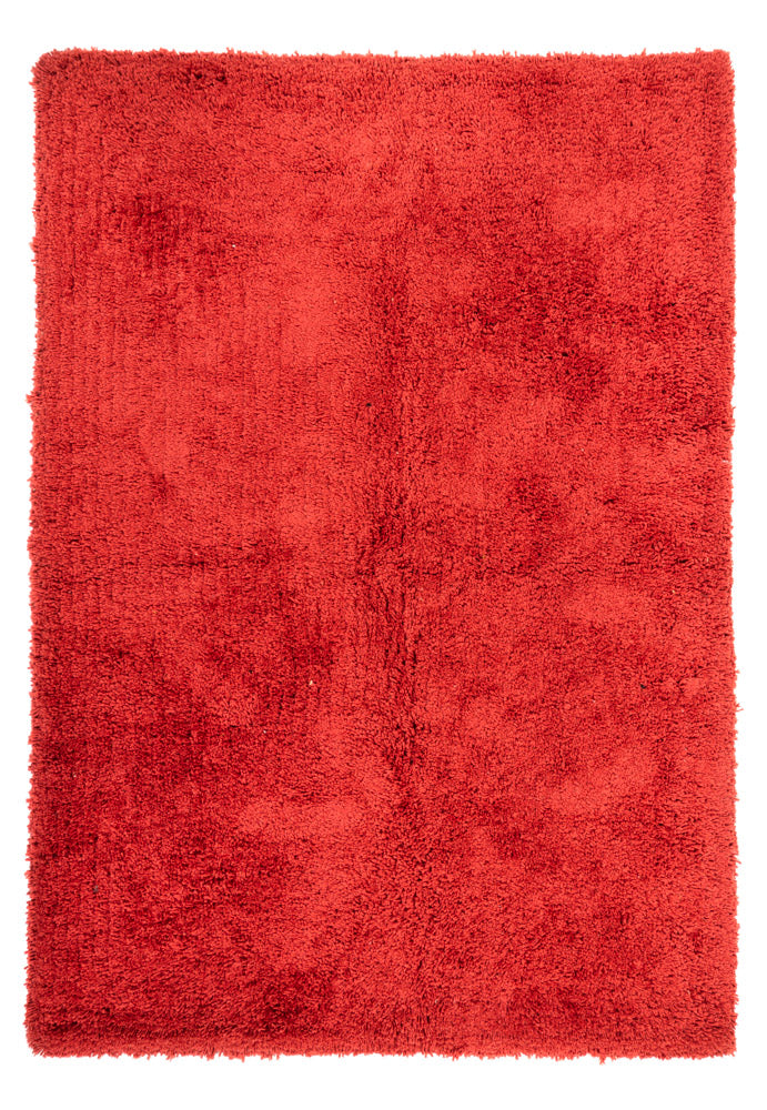 Hoogpolig tapijt - 240 x 170 cm - rood