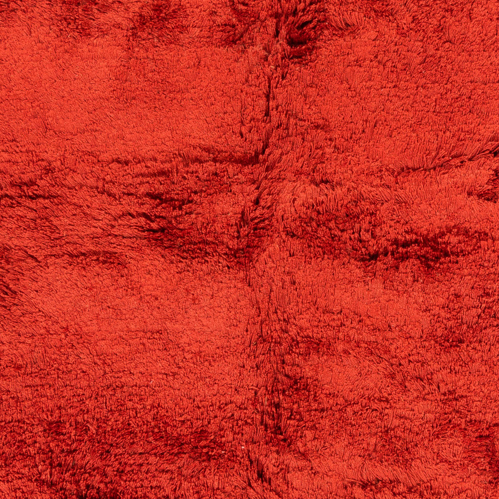 Hoogpolig tapijt - 230 x 160 cm - rood