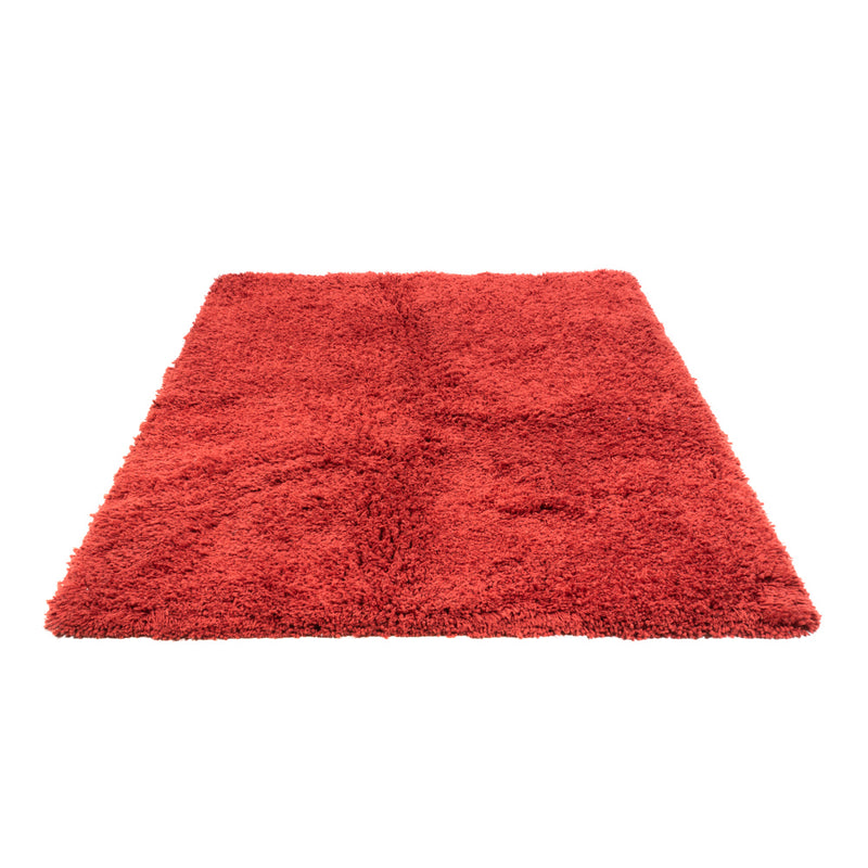 Hoogpolig tapijt - 200 x 140 cm - rood