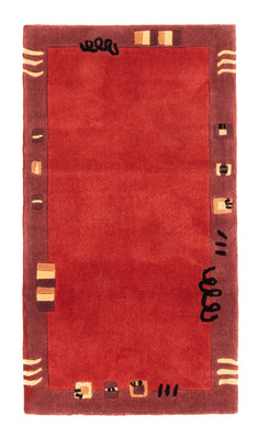 Modern tapijt - 140 x 70 cm - rood