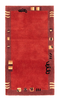 Modern tapijt - 140 x 70 cm - rood
