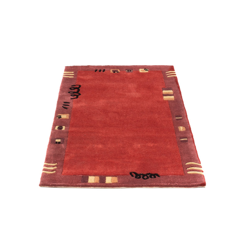 Modern tapijt - 140 x 70 cm - rood