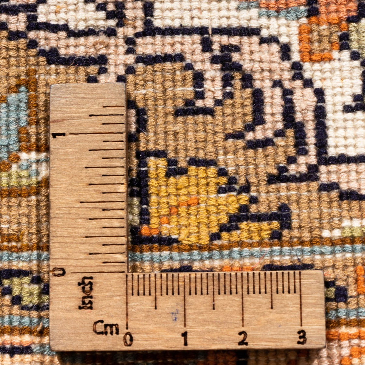 Zijden tapijt - Kashmir Silk - 149 x 95 cm - beige