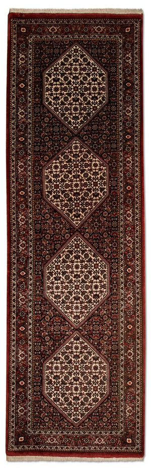 Loper Perzisch tapijt - Bijar - Koninklijk - 246 x 77 cm - blauw